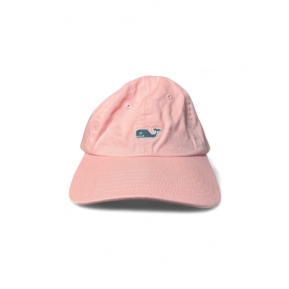 Vineyard Vines Accessories - Vineyard Vines Shep &‎ Ian Women Pink Gray Embroidered Slideback Cotton Hat Cap